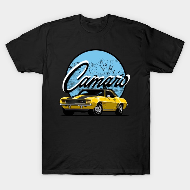 Classic Camaro T-Shirt by Aiqkids Design